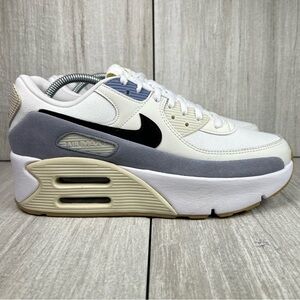 NEW Nike Air Max 90 LV8 White Cream Platform Sneakers fd4328-106 Womens Size 11